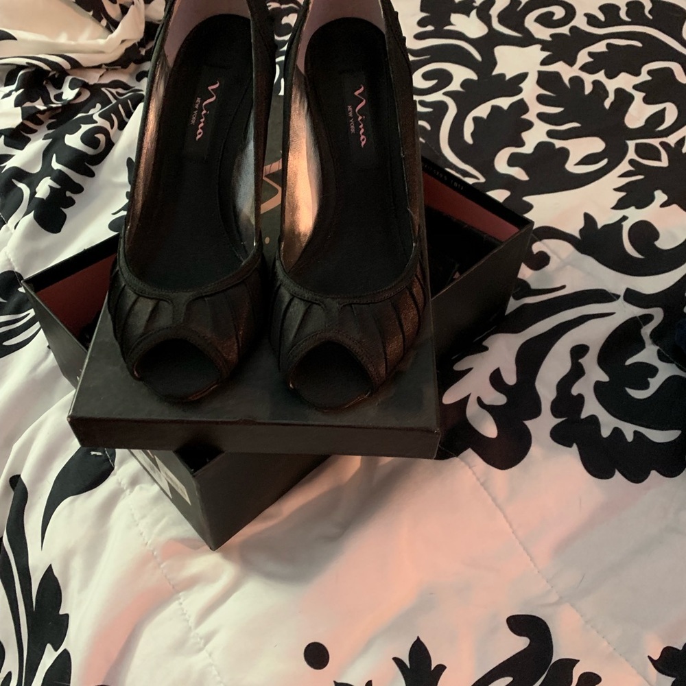 Black heels